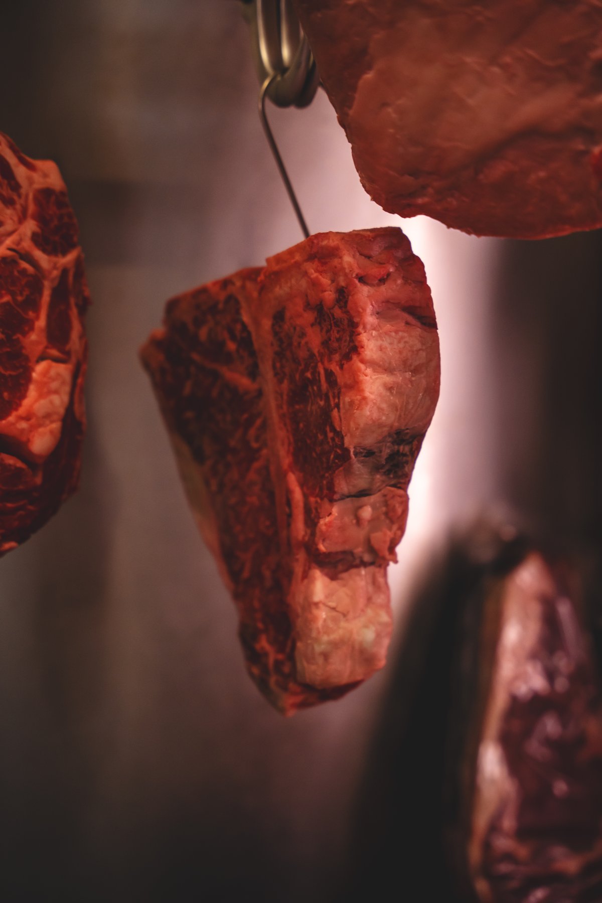 Trocken gereiftes Fleisch